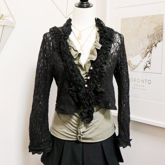 Sage Green Ruffle Neck Tank Top 🫒 ESPRIT - Picture 8 of 8